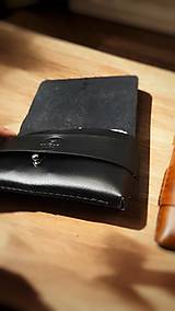 Peňaženky - No. 014 Minimal² kožená peňaženka na hotovosť, karty a mince - 15904759_
