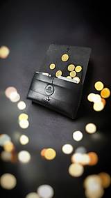 Peňaženky - No. 014 Minimal² kožená peňaženka na hotovosť, karty a mince - 15904765_