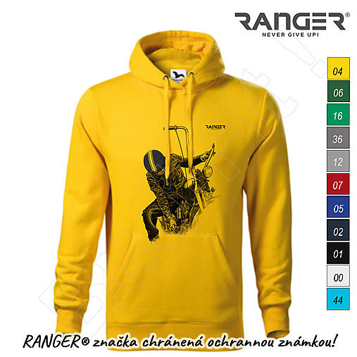 Mikiny - Mikina RANGER® s kapucňou - MOTORKÁR - 15905539_