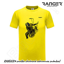 Topy, tričká, tielka - Tričko RANGER® - MOTORKÁR (Žltá) - 15904915_