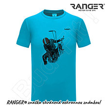 Topy, tričká, tielka - Tričko RANGER® - MOTORKÁR (Modrá) - 15904916_