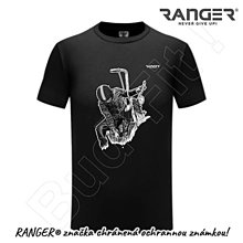 Topy, tričká, tielka - Tričko RANGER® - MOTORKÁR (Čierna) - 15904926_