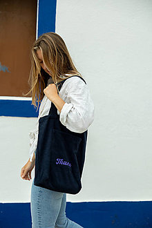 Veľké tašky - Pohodlná menčestrová taška Tkané - 15906518_