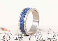 Prstene - Prsteň Lapis Lazuli - 15907686_
