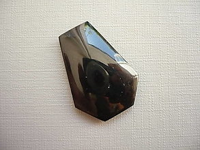Minerály - Kabošon - onyx 28 mm, č.8f - 15908607_