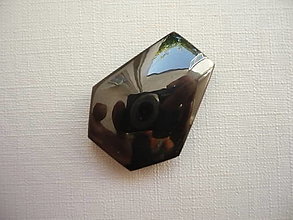 Minerály - Kabošon - onyx 28 mm, č.10f - 15908612_