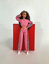 Hračky - Barbie mikina krátka č-12 - 15908809_