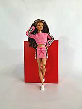 Hračky - Barbie mikina krátka č-12 - 15908810_