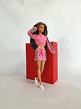 Hračky - Barbie mikina krátka č-12 - 15908812_