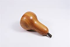 Dekorácie - Dekoratívna hruška z marhuľového dreva - 15909048_