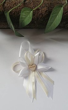 Svadobné pierka - svadobné pierko biele - krémové -gravírovanie - 15912169_