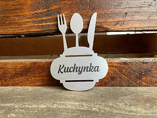 Tabuľky - Označenie na dvere: Kuchynka - 15911505_