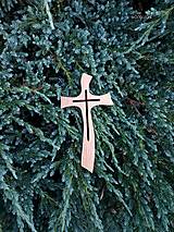 Dekorácie - Drevený kríž-dubový - 15912144_