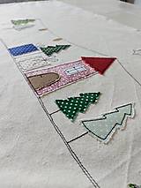 Úžitkový textil - Vianočný obrus - 15913187_