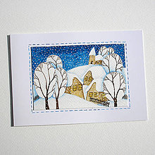 Papiernictvo - Vianočná pohľadnica 148 - 15913098_