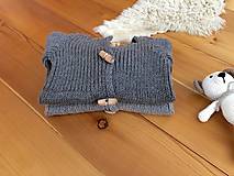 Detské oblečenie - Merino svetríček pre bábätko - 15914007_