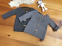 Detské oblečenie - Merino svetríček pre bábätko - 15914008_