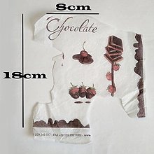 Papier - Chocolate - časť A4 - ryžový papier - 15912630_