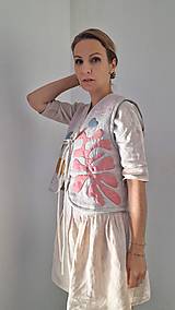 Vesty - Pastelová vesta Hommage à Henri Matisse - 15915753_