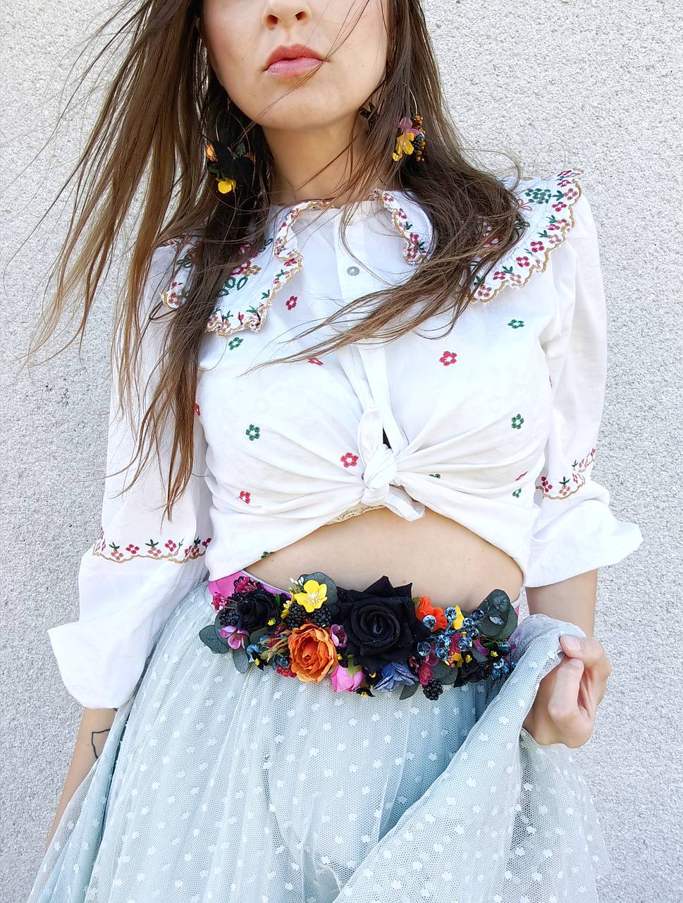 Kvetinový opasok "oslava bytia"