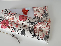 Úžitkový textil - Nahřívací polštář/had - krčánek Retro květy - 15915262_