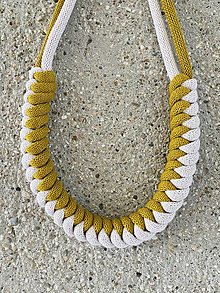Náhrdelníky - Lanový náhrdelník LIA #02 - 15915960_