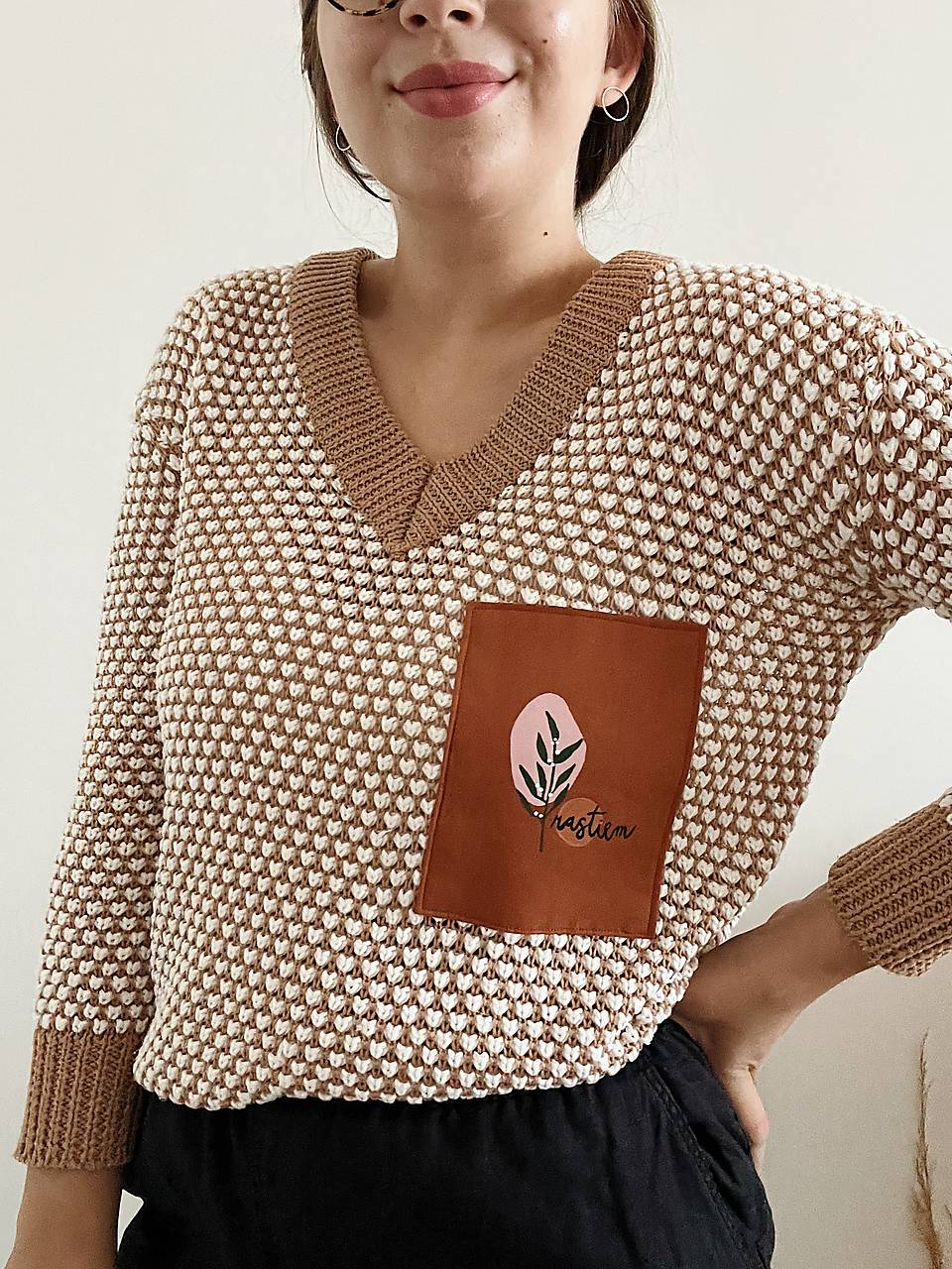 Upcyklovaný sveter RASTIEM