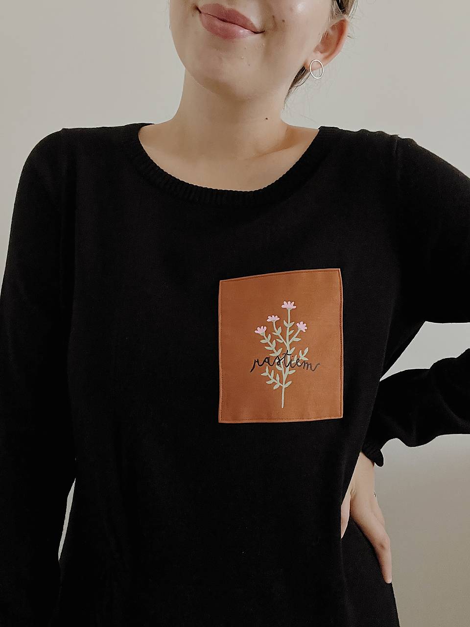 Upcyklované pletené šaty RASTIEM