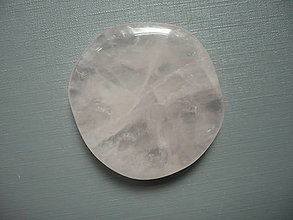 Minerály - Troml. placka - růženín 44 mm, č.341f - 15920718_