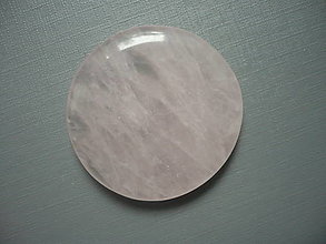Minerály - Troml. placka - růženín 45 mm, č.406f - 15920779_