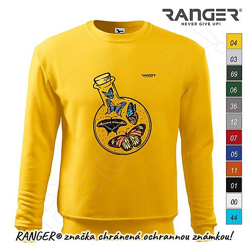Mikiny - Mikina RANGER® - MOTÝLE - 15919841_