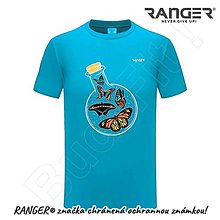 Topy, tričká, tielka - Tričko RANGER® - MOTÝLE (Modrá) - 15919735_
