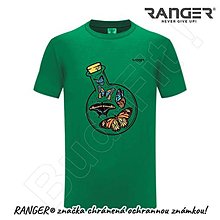 Topy, tričká, tielka - Tričko RANGER® - MOTÝLE (Zelená) - 15919736_