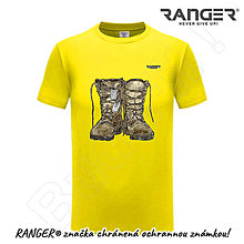 Topy, tričká, tielka - Tričko RANGER® - TOPÁNKY - a (Žltá) - 15920001_