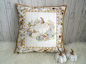 Úžitkový textil - Autumn Elegance  ... vankúš No.4 - 15922536_