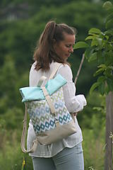 Batohy - Rolltop batoh Horčicový/Hrdzavý - 15922524_