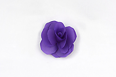 Brošne - Brošňa levanduľová ruža - 15922902_