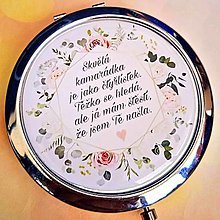 Zrkadielka - zrkadielko Ruže - text v slovenčine na želanie - 15924772_