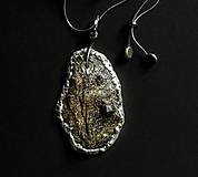 Náhrdelníky - Masívny náhrdelník s českým granátom - 15927444_