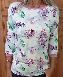Topy, tričká, tielka - Tričko šeřík S - XXXL - 15930613_