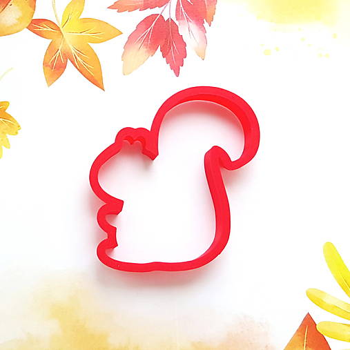 Príbory, varešky, pomôcky - Vykrajovačka veverička - 15928769_