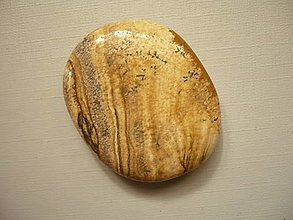 Minerály - Placka - jaspis obrázkový 45 mm, č.698f - 15929482_
