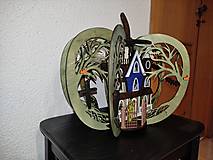 Dekorácie - Halloweenská dekorácia 3D tekvica - 15930439_