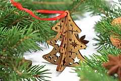 Hviezdičkový stromček - vianočná ozdoba
