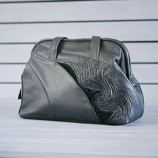 Kabelky - Kožená kabelka - Gazelina - 15934585_