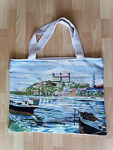 Veľké tašky - Taška "bratislavská" - 15934195_