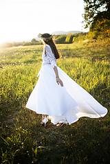 Šaty - svadobné šaty Srdce z čepca - 15934186_