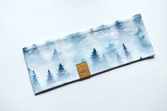 Čiapky, čelenky, klobúky - Športová čelenka "Les v hmle" - 15934863_