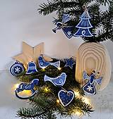 Dekorácie - Vianočné ozdoby na stromček, maľované - 15938978_