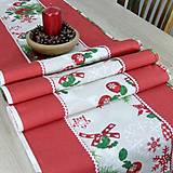 Úžitkový textil - Vianočný stredový obrus  HILDA - 15937224_